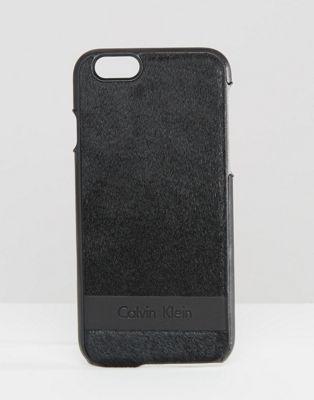 Calvin Klein - Cover Per Iphone 6 In Pelle A Scatto