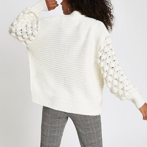 River island store bobble knit cardigan