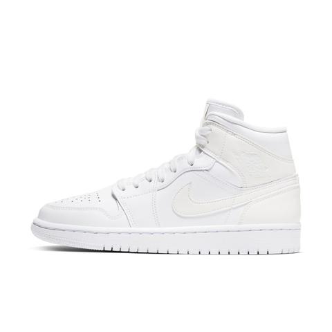 Chaussure Air Jordan 1 Mid Pour Femme - Blanc from Nike on 21 ...