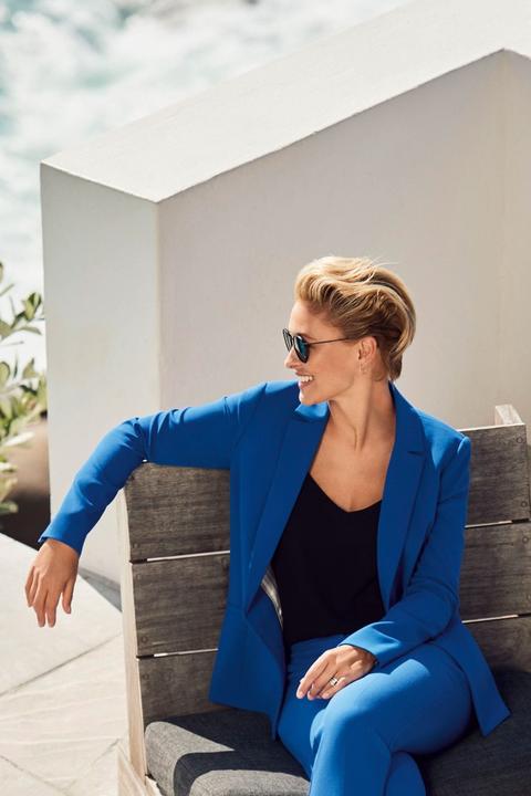 emma willis blue suit