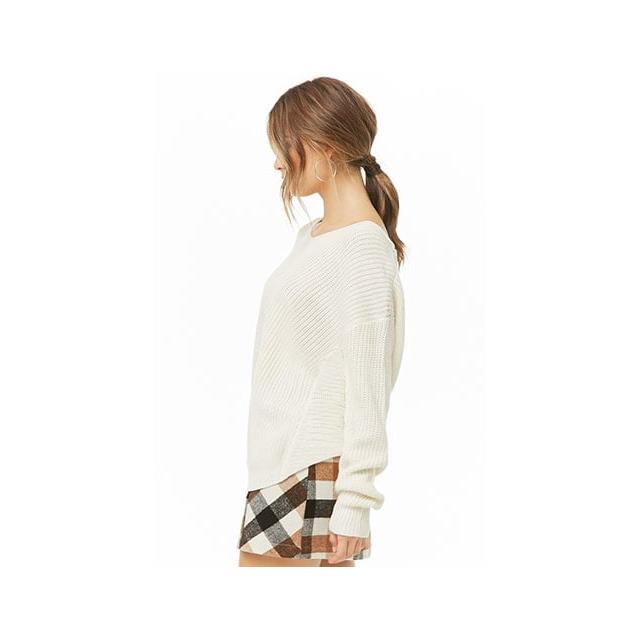 forever 21 twist back sweater