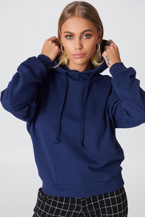 Na-kd Basic Basic Hoodie - Blue