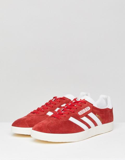 Adidas Originals - Gazelle Super - Scarpe Da Ginnastica Rosse - Rosso