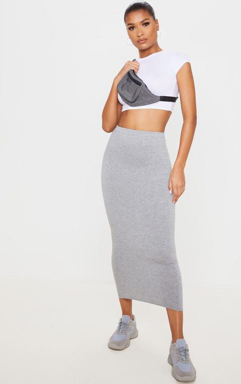 Grey midaxi skirt Clearance