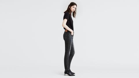 501 skinny jeans coal black