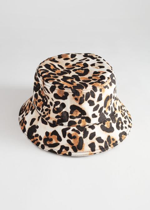 Leopard Print Bucket Hat