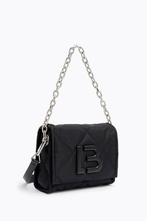 Bolso Bandolera M Nylon Acolchado Negro