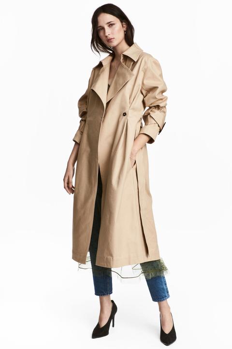 Trench In Twill Di Cotone