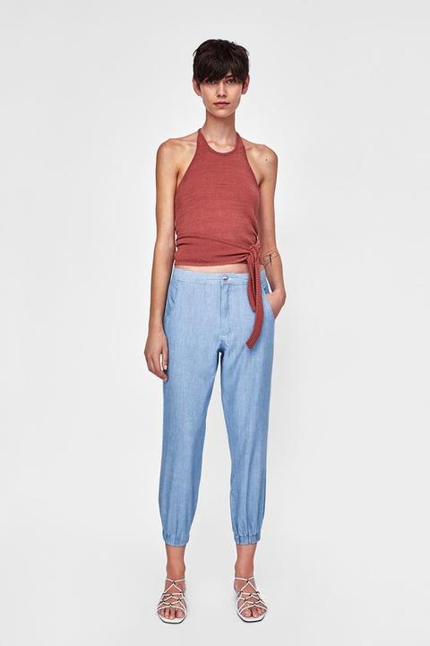 Pantalón Bajo Elástico