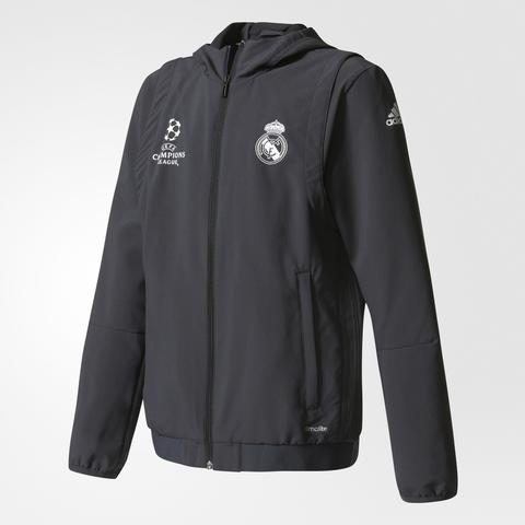 Chaqueta Con Capucha Presentación Real Madrid