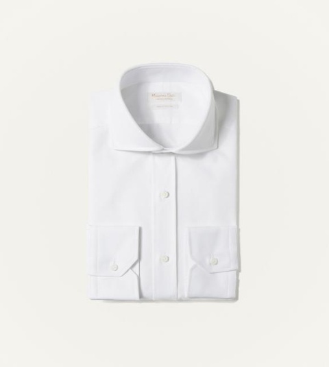 Camisa Blanca Oxford Slim