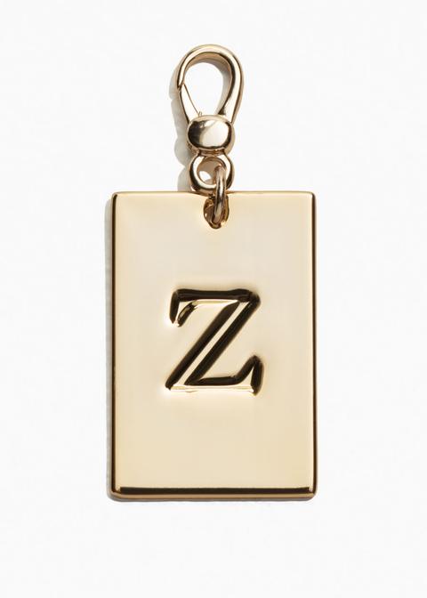 Letters Keyring - Gold