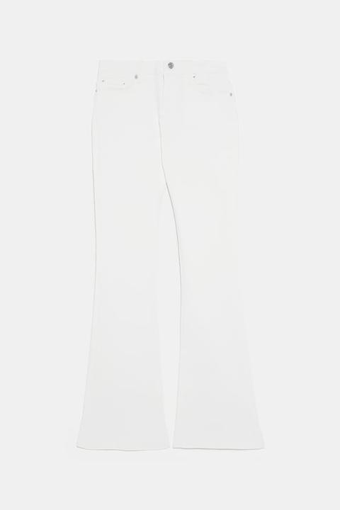 Jeans Zw Premium Skinny Flare White