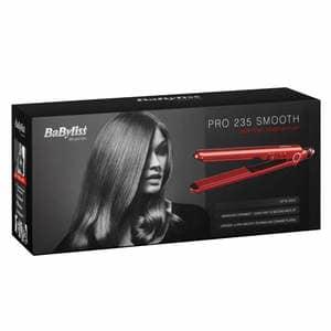 red babyliss hair straighteners