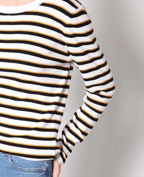 Gestreifter Pullover
