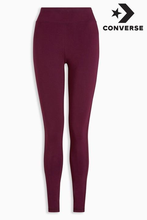 Converse Burgundy Legging