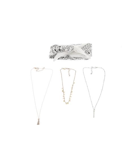 Set Tre Collane Con Bandana
