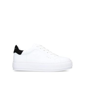 Kurt Geiger London Women's Chunky Trainers White Black Laney