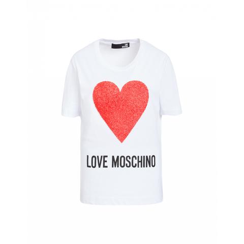 T-shirt In Jersey Con Decorazione Big In Love