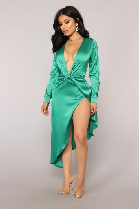 You Get Me Dress - Green