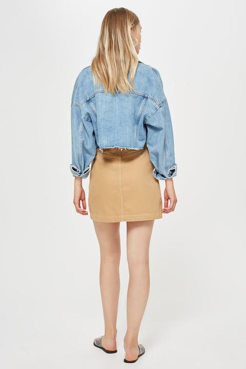 tan utility skirt