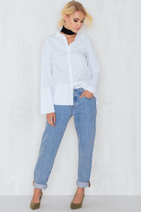 501 Ct Jeans For Women Daylight Falls Blue