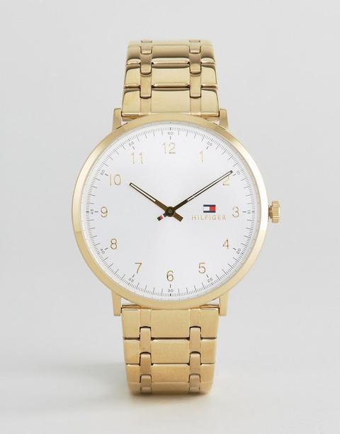 Tommy Hilfiger - 1791337 - Orologio Slim Con Cinturino A Bracciale Oro - Oro