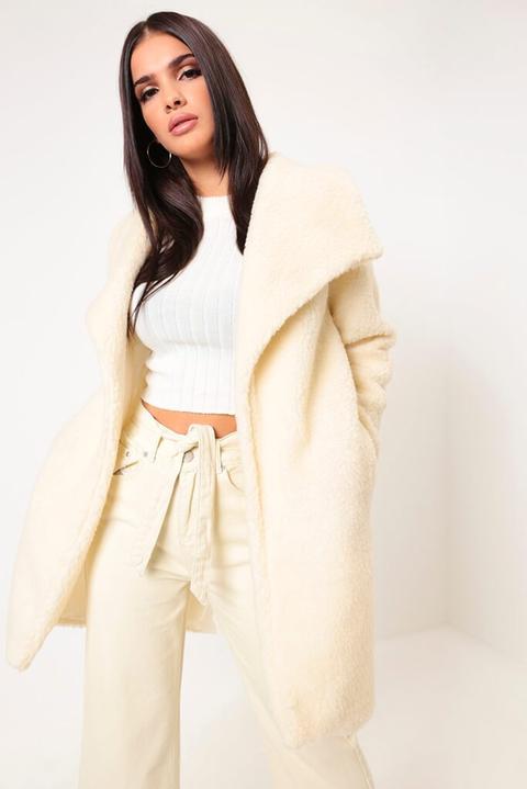 open front teddy jacket