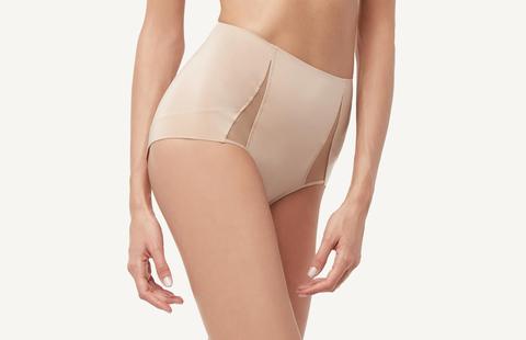 Culotte In Microfibra Ultra Light E Tulle