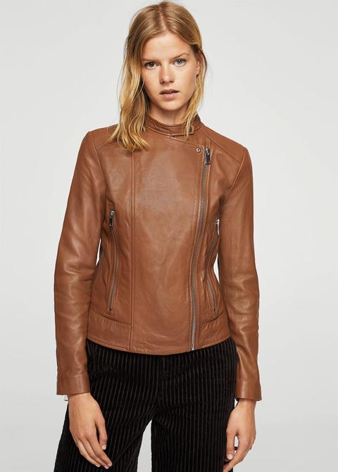 Giubbotto Pelle Zip