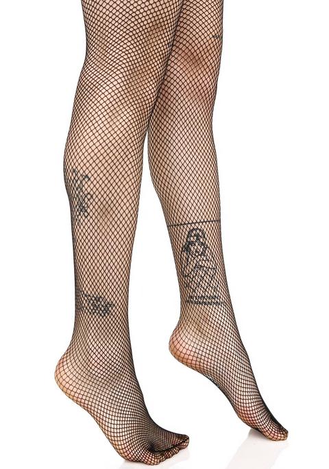 Demon Days Fishnet Tights from Dolls kill on 21 Buttons