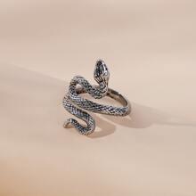 Anillo Con Serpiente