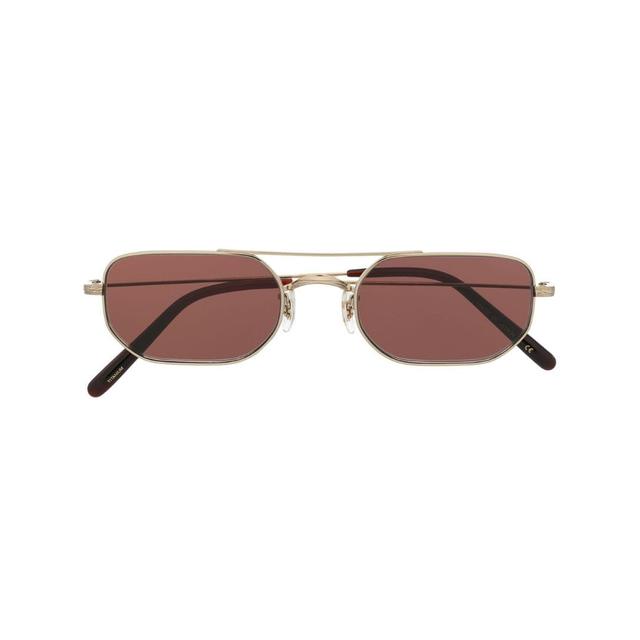 Oliver Peoples - Indio Square Sunglasses from Farfetch on 21 Buttons