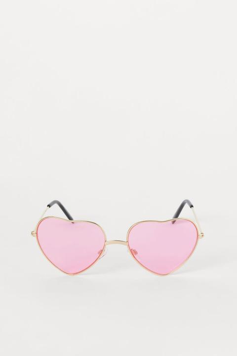 Gafas De Sol De Corazón - Rosa