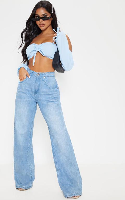 baby blue going out top