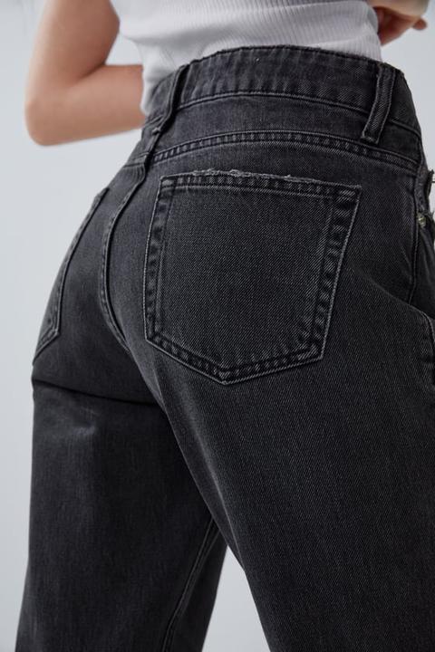 Slim-fit-jeans Mit Hohem Bund