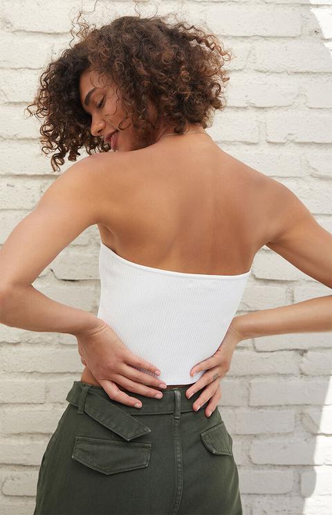 La Hearts Sweater Tube Top from Pacsun 