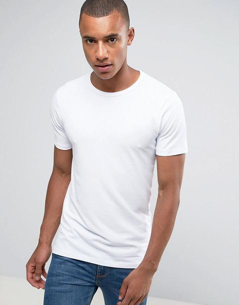 Camiseta De Corte Slim De Jack & Jones