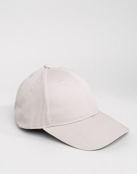 Gorra En Gris Claro De Asos