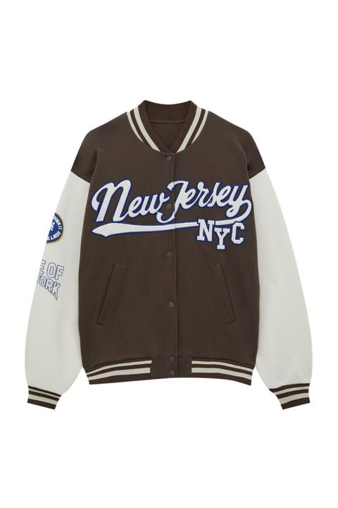 Cazadora Bomber College New Jersey