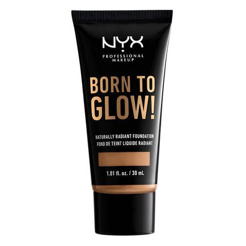 Nyx Professional Makeup Born To Glow! Naturally Radiant Foundation In Btgrf14 - Golden Honey