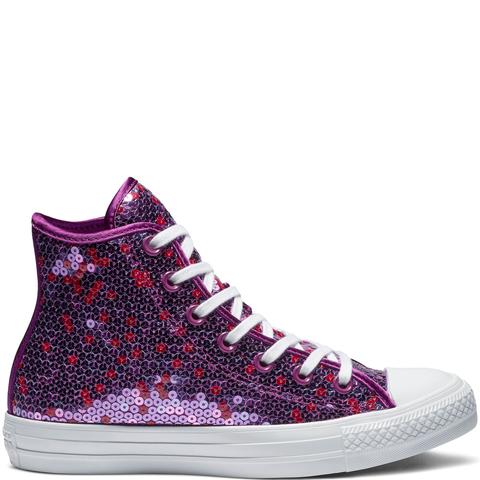 converse chuck taylor all star holiday scene sequin low top