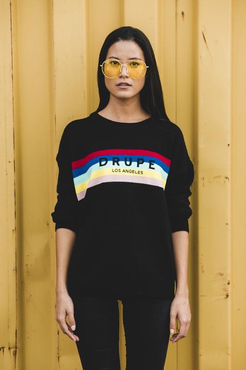 Rainbow Logo Sweater