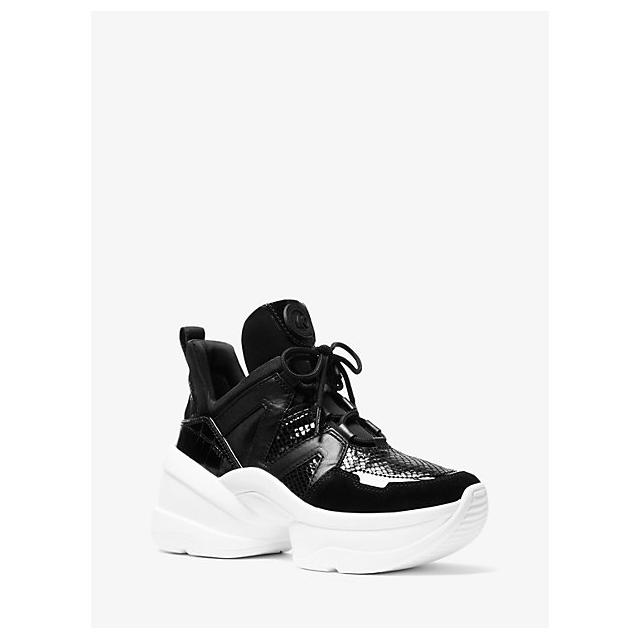 basket mk homme noir