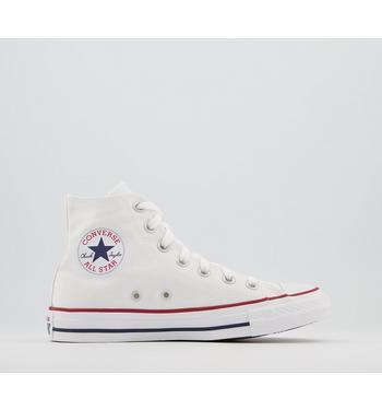 Converse All Star Hi Trainers Optical White