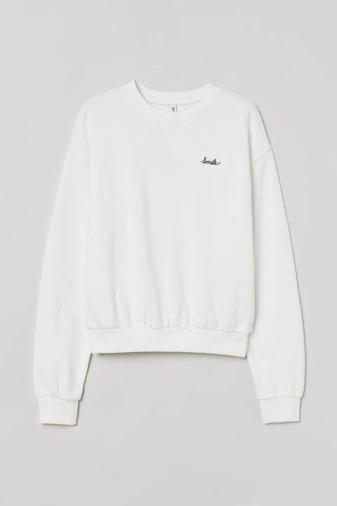 Sudadera - Blanco