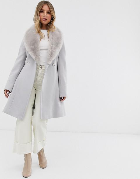 Minkpink faux fur on sale coat