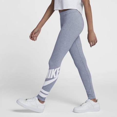 pequeño violación locutor Nike Sportswear Older Kids' (girls') Graphic Leggings - Grey de Nike en 21  Buttons