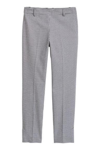 H & M - Pantaloni A Sigaretta - Bianco