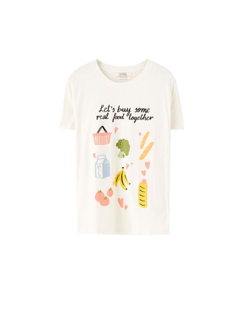 Camiseta Ilustración Real Food
